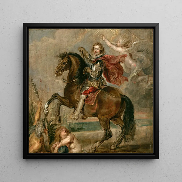 Portrait équestre du duc de Buckingham - Peter Paul Rubens