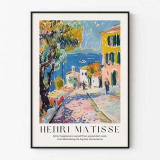 Poster "Weg im Süden Frankreichs" von Henri Matisse