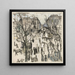Potsdamer Platz - Rudolf Grossmann — gerahmtes Bild an der Wand