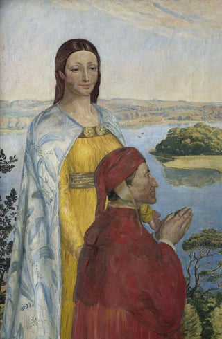 Poul Simon Christiansen - Dante and Beatrice in Paradise.webp