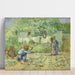 Reproduktion des Gemäldes Erste Schritte nach dem Hirse - Vincent van Gogh