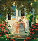 in der Nähe des Brunnens - Ulisse Caputo — Ansicht des Kunstwerks