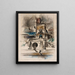 La Porte de l'Eau - Preston Dickinson — gerahmtes Bild an der Wand