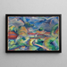 Landschaft ohne Titel - Preston Dickinson — gerahmtes Bild an der Wand