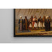 Reproduktion des Gemäldes Gebet im Haus des Häuptlings Arnaut - Jean-Léon Gérôme