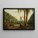 Holz von Palermo - Prilidiano Pueyrredón Gemälde — gerahmtes Bild an der Wand