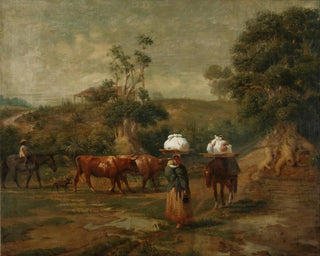 Prilidiano Pueyrredn - Lavanderas en el bajo de Belgrano.webp