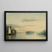 Landschaft Tres Bocas Tigre - Prilidiano Pueyrredón — gerahmtes Bild an der Wand