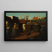 Prilidiano Pueyrredón Patio-Portègne-Gemälde aus 1850 — gerahmtes Bild an der Wand