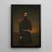 Portrait de Don Alejandro Díaz - Prilidiano Pueyrredón — gerahmtes Bild an der Wand