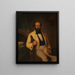 Portrait de Santiago Calzadilla - Prilidiano Pueyrredón — gerahmtes Bild an der Wand