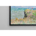 Reproduktion des Gemäldes Promenade sur la falaise, Pourville von Claude Monet
