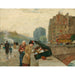 Reproduktion des Gemäldes Quai Saint Michel - Childe Hassam
