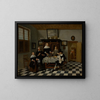 Quirijn Van Brekelenkam - Family Group in an Interior.webp