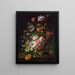 Blumenstrauß - Rachel Ruysch — gerahmtes Bild an der Wand