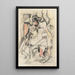 Studie - Rafael Barradas — gerahmtes Bild an der Wand