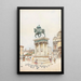 Campo San Zanipolo - Rafael Senet y Pérez — gerahmtes Bild an der Wand