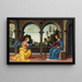 L'Annonciation - Raffaellino del Garbo — gerahmtes Bild an der Wand