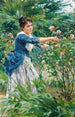 Die Größe der Rosen - Raffaello Sorbi — Ansicht des Kunstwerks