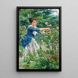 Raffaello Sorbi - Pruning The Roses.webp