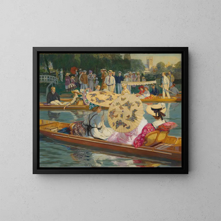 Raimund Germela - Punting on the Thames.webp