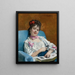 Aline, Familienalbum von Raimundo de Madrazo — gerahmter Kunstdruck an der Wand