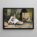 Flirt - Raimundo de Madrazo y Garreta — gerahmtes Bild an der Wand