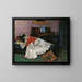 Die Lektüre von Aline Masson - Raimundo de Madrazo y Garreta — gerahmtes Bild an der Wand