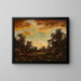 Lumière du matin - Ralph Albert Blakelock — gerahmtes Bild an der Wand