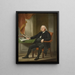 Abraham Davenport - Ralph Earl — gerahmtes Bild an der Wand