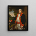 Kapitän John Pratt 1753-1824 - Ralph Earl — gerahmtes Bild an der Wand