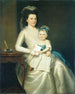 Lady Williams und ihr Kind - Ralph Earl — Ansicht des Kunstwerks