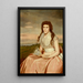 Lucy Bradley - Ralph Earl — gerahmtes Bild an der Wand