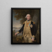Major-général Friedrich Wilhelm Augustus Baron von Steuben 1730-1794 - Ralph Earl — gerahmtes Bild an der Wand