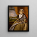 Mme Joseph Wright - Ralph Earl — gerahmtes Bild an der Wand