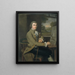 Portrait des Oberst William Taylor - Ralph Earl — gerahmtes Bild an der Wand