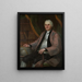Reverend Néhémie Strong - Ralph Earl — gerahmtes Bild an der Wand