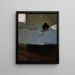 Faulheit - Ramon Casas — gerahmtes Bild an der Wand