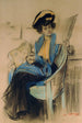 Mademoiselle CloClo - Ramon Casas — Ansicht des Kunstwerks