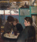 Moulin de la Galette Interior - Ramon Casas — Ansicht des Kunstwerks