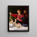 La Madone de Lorette - Raphaël — gerahmtes Bild an der Wand