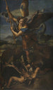 Saint Michel terrassant Satan - Raphaël — Ansicht des Kunstwerks