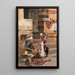 Der alte Schuhmacher von Kairo - Raphael von Ambros — gerahmtes Bild an der Wand