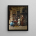 Der Tabakverkäufer von Kairo - Raphael von Ambros — gerahmtes Bild an der Wand