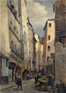 Die Straße von Venedig im Jahr 1893 - Raphaël Boutillier — Ansicht des Kunstwerks