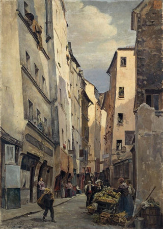 Raphal Boutillier - La rue de Venise en 1893.webp
