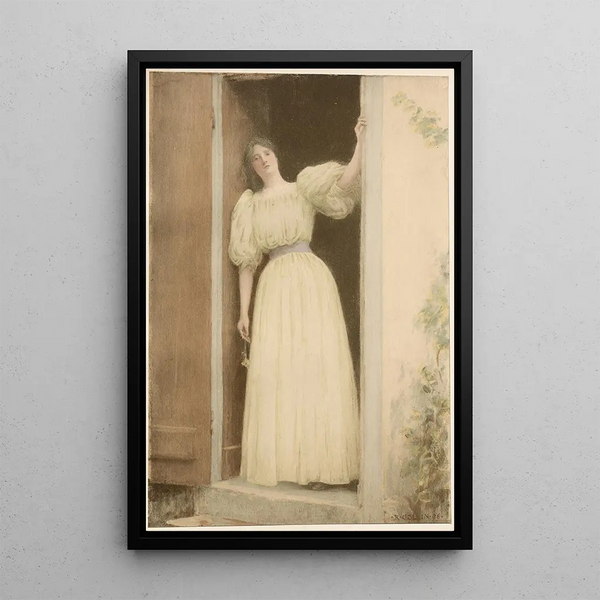 Der Abschied - Raphaël Collin — gerahmtes Bild an der Wand