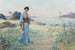 Le kimono bleu - Raphaël Collin — Ansicht des Kunstwerks