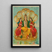 Shesha Narayana - Raja Ravi Varma — gerahmtes Bild an der Wand