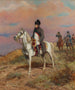 Napoleon auf Pferd - Raymond Desvarreux — Ansicht des Kunstwerks